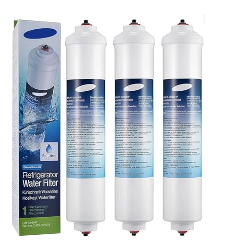 Kühlschrank-Wasserfilter, Kompatibel For Samsung, DA29-10105J WSF-100 Aqua-Pure Plus, Kompatibel For LG, 5231JA2010B GE GXRTQR, Kühlschrank-Zubehör(3pcs) von UDXVUXCX