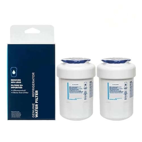 Kühlschrank-Wasserfilter-Ersatz, Kompatibel Mit GE, MWFP MWFA MWFAP MWFINT GWF06 GWFA HWF HWFA FMG-1 FMG DSS25KGREBB GCU23LGYDFSS, Kühlschrankzubehör(2pcs) von UDXVUXCX