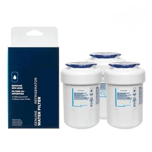 Kühlschrank-Wasserfilter-Ersatz, Kompatibel Mit GE, MWFP MWFA MWFAP MWFINT GWF06 GWFA HWF HWFA FMG-1 FMG DSS25KGREBB GCU23LGYDFSS, Kühlschrankzubehör(3pcs) von UDXVUXCX