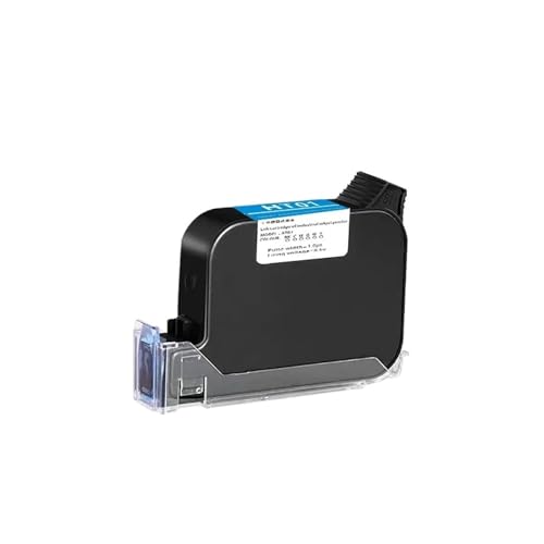 UDXZAIJQ Lösungsmittel-Tintenpatrone mit hoher Haftung und schneller Trocknung, geeignet for Tintenstrahldrucker 2588/2580/JS12/JS10, Nicht verschlüsseltes allgemeines Modell(Blue Ink) von UDXZAIJQ