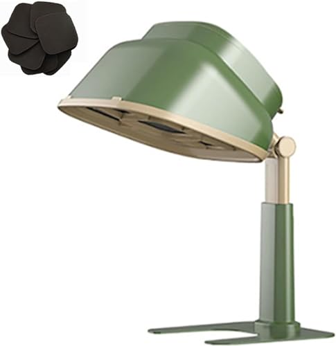 Desktop-Dunstabzugshaube, 3200 U/min, Dual-Pump-Küchenabzugshaube, tragbare Dunstabzugshaube mit Ventilator für Zuhause, Küche, Grill, Hot (Color : Dark Green) von UE-MAOLU