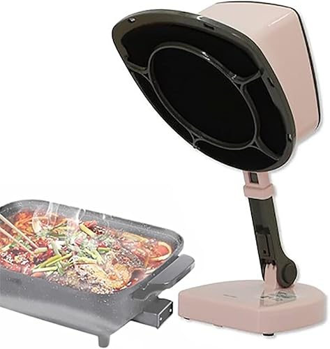 Tragbare Dunstabzugshaube, 21 W Mini-Desktop-Haube, Winkeleinstellung, Windkraft-drehbare Einstellung, waschbar, für Zuhause, Küche, Kochtopf Tragbare Dunstabzugshaube, 21 W Mini-Desktop-Haube, Winkeleinstellung, Windkraft-drehbare Einstellung, waschbar, für Zuhause, Küche, Kochtopf von UE-MAOLU