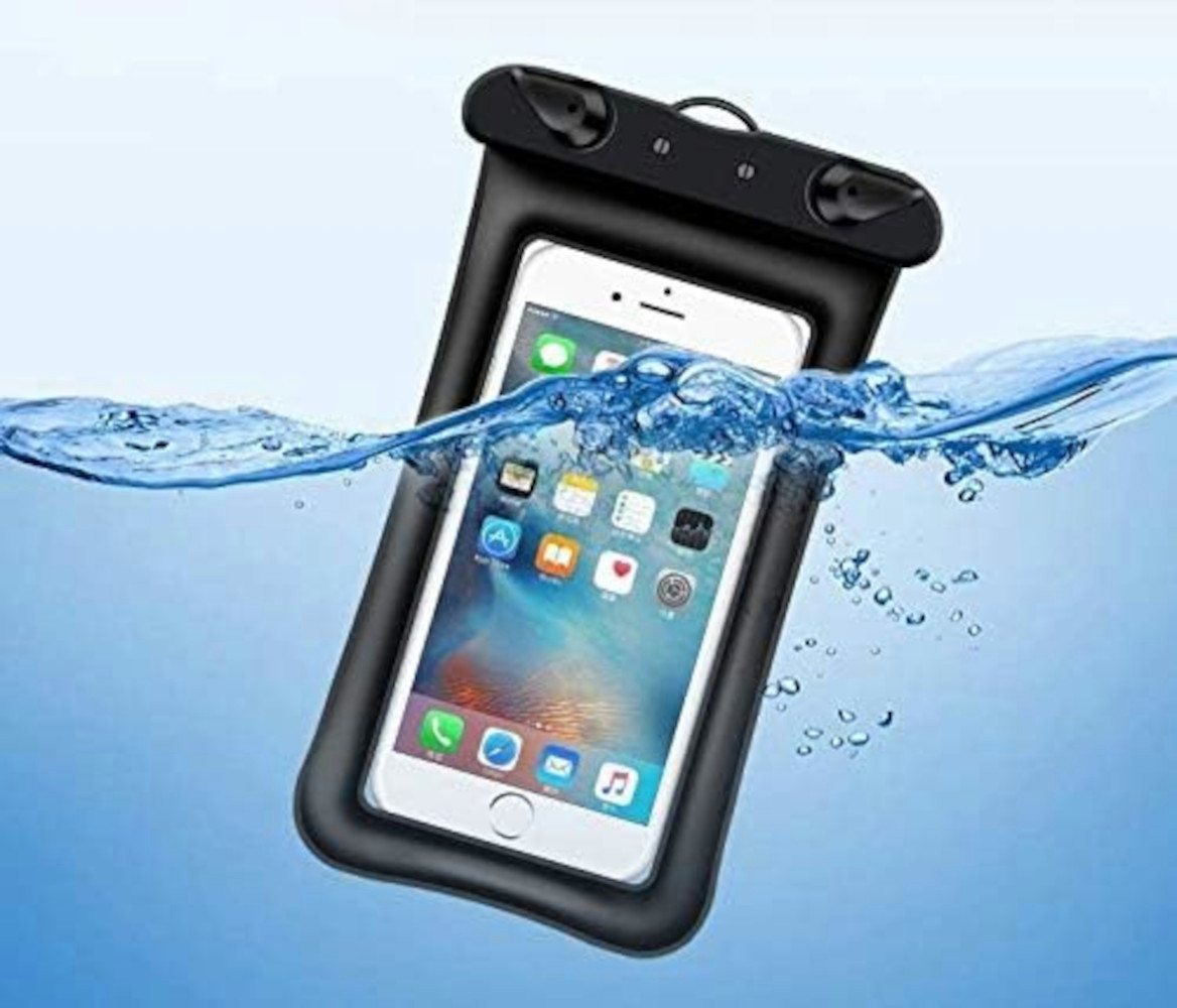 UE Stock Handyhülle Universal Wasserdichte schwimmende Handyhülle Telefonhülle Schwarz, mit Touchscreen-Funktion UE Stock Handyhülle Universal Wasserdichte schwimmende Handyhülle Telefonhülle Schwarz, mit Touchscreen-Funktion von UE Stock