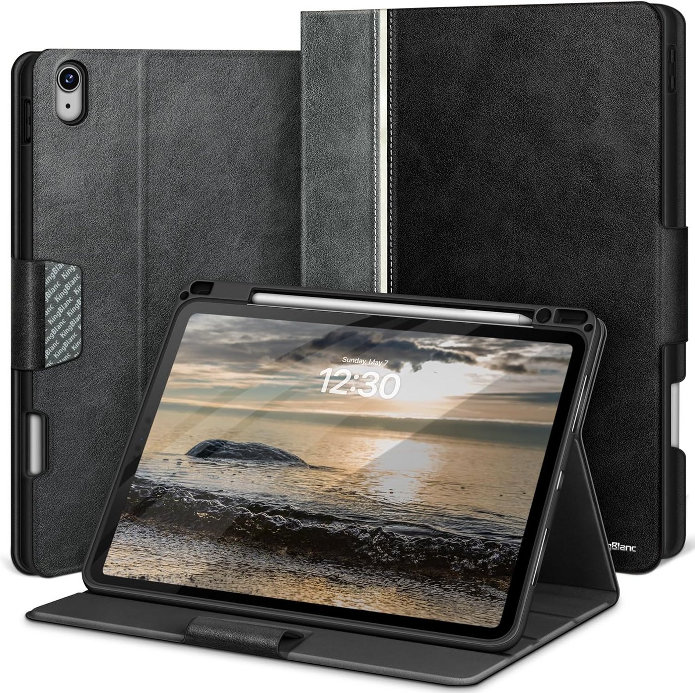 UE Stock Tablet-Hülle Hülle für iPad Air 4 und 5 Generation 10,9 Zoll Leder Standfunktion, Voller Schutz UE Stock Tablet-Hülle Hülle für iPad Air 4 und 5 Generation 10,9 Zoll Leder Standfunktion, Voller Schutz von UE Stock