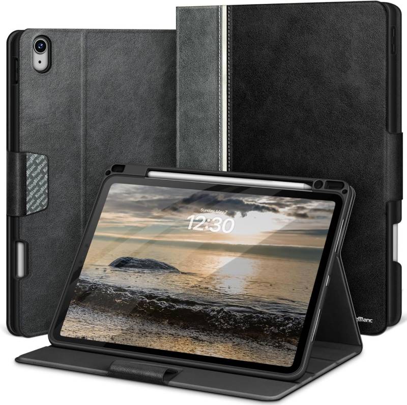 UE Stock Tablet-Hülle Hülle für iPad Air 4 und 5 Generation 10,9 Zoll Leder Standfunktion, Voller Schutz von UE Stock
