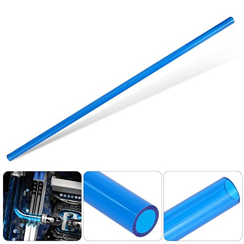 UEB PETG 10 x 14 mm 500 mm starrer Wasserkühler für das Wasserkühlsystem (blau) von UEB