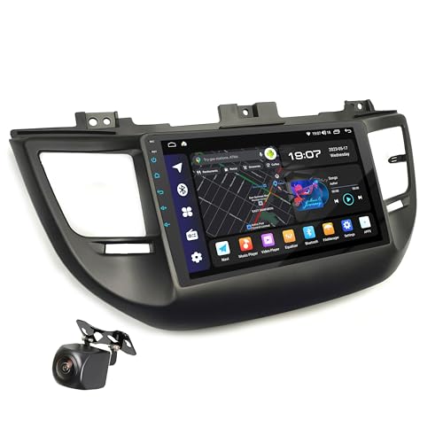 UGAR Kompatibel für Hyundai Tucson 2015-2018 9 Zoll Android 13 DSP 4GB+64GB Autoradio HD Voll-Touchscreen GPS-Navigation UGAR Kompatibel für Hyundai Tucson 2015-2018 9 Zoll Android 13 DSP 4GB+64GB Autoradio HD Voll-Touchscreen GPS-Navigation von UGAR