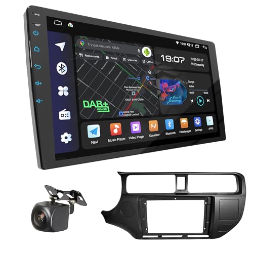 UGAR Kompatibel für KIA Rio (UB), K3, Pride 2011-2015 9 Zoll Android 13 DSP 8GB+128GB Autoradio HD Voll-Touchscreen GPS-Navigation von UGAR