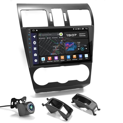 UGAR Kompatibel für Subaru Forester;Impreza; XV 2012-2015 9 Zoll Android 13 DSP 4GB+64GB Autoradio HD Voll-Touchscreen GPS-Navigation von UGAR