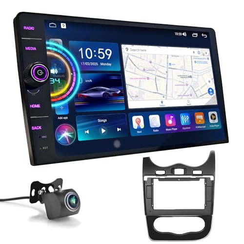 UGAR UXB Kompatibel für Renault Sandero 2013-2021 10 Zoll Android 13 DSP 8GB + 128GB Autoradio DAB+ HD Full Touchscreen GPS Navigation UGAR UXB Kompatibel für Renault Sandero 2013-2021 10 Zoll Android 13 DSP 8GB + 128GB Autoradio DAB+ HD Full Touchscreen GPS Navigation von UGAR