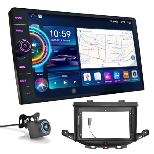 UGAR UXB kompatibel mit Opel (VAUXHALL) Astra (K) 2015+ / Buick Sommer 2015+ (Schrägheck) 9 Zoll Android 13 DSP 8GB + 128GB Autoradio DAB+ HD Full Touch Screen GPS-Navigation von UGAR