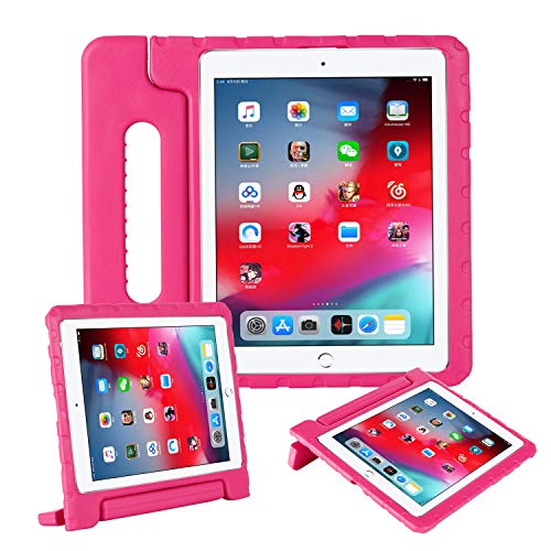 UGOcase Schutzhülle für iPad Pro 12.9 Zoll, 4. Generation 2020, stoßfest, kinderfreundlich, Bleistiftschlitze, Schutzhülle für iPad Pro 12.9 Zoll 2020 Zebramuster/Pink iPad Pro 12.9 Inch 2020 Release von UGOcase
