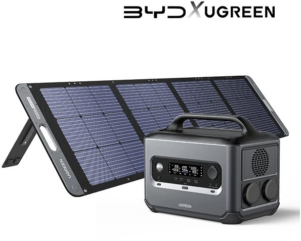 PowerRoam GS1200 (1200W) Bundle inkl. Solar Panel 200W von UGREEN