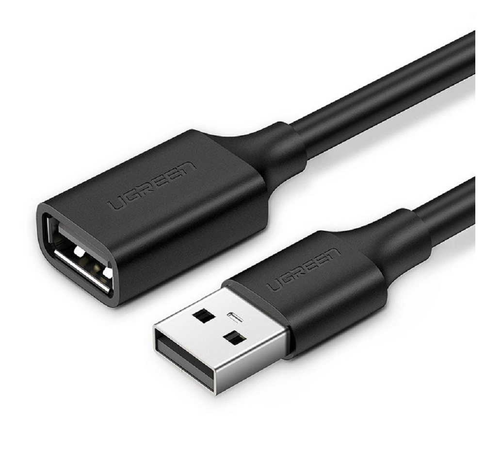 UGREEN 1m Kabel Verlängerungsadapter USB 2.0 (weiblich) - USB 2.0 (männlich) USB-Kabel von UGREEN