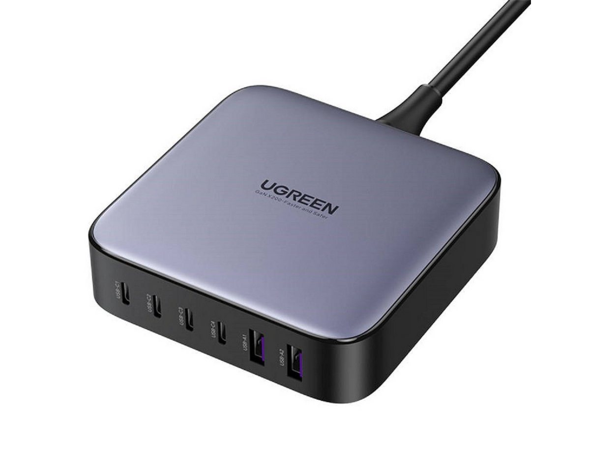 UGREEN 200W Ladegerät Fast Charger 2USB-A+4USB-C Schnelllade-Gerät UGREEN 200W Ladegerät Fast Charger 2USB-A+4USB-C Schnelllade-Gerät von UGREEN