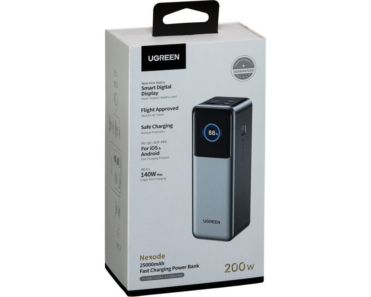UGREEN 25000mAh 200W Fast Charging Powerbank Powerstation UGREEN 25000mAh 200W Fast Charging Powerbank Powerstation von UGREEN
