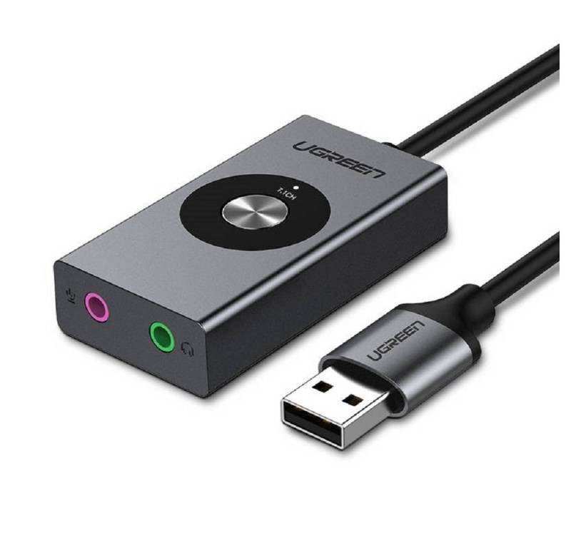 UGREEN 7.1 externe Soundkarte USB Adapter Stereo Surround Sound USB-Adapter von UGREEN