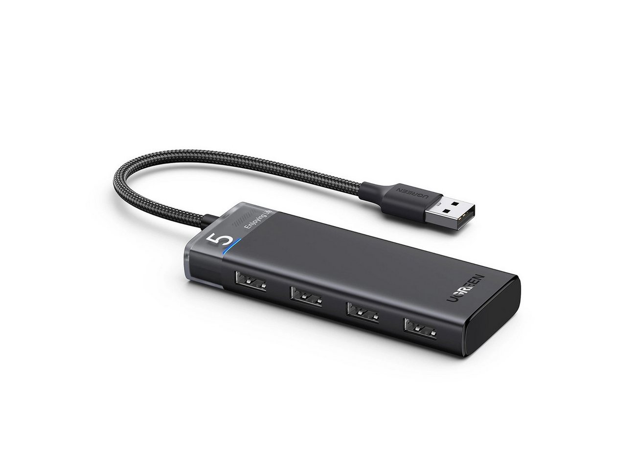 UGREEN Adapter - HUB -mit 4 USB-A-Anschlüssen und USB-A-Stromkabel USB-Adapter UGREEN Adapter - HUB -mit 4 USB-A-Anschlüssen und USB-A-Stromkabel USB-Adapter von UGREEN