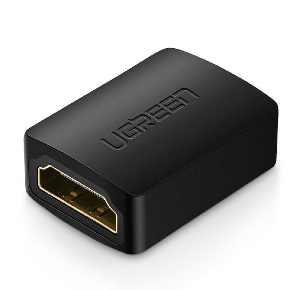 UGREEN Adapter Kupplung HDMI Stecker Videokabel-Adapter schwarz HDMI-Adapter von UGREEN