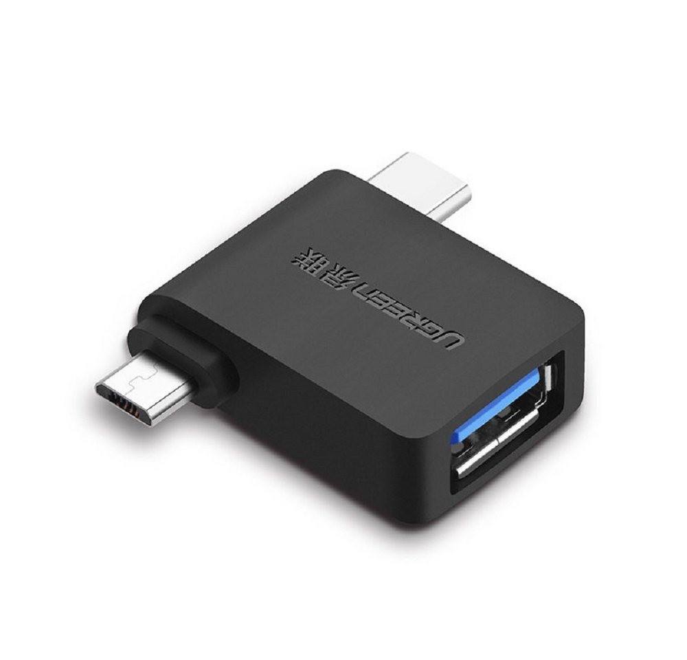 UGREEN Adapter OTG USB USB 3.2 Gen 1 (5Gbps) - USB Typ C / Micro USB Adapter Smartphone-Adapter von UGREEN