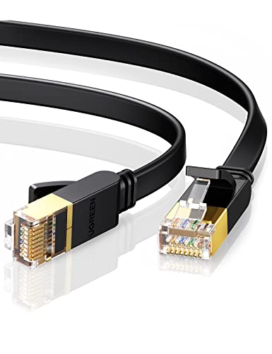 UGREEN CAT 7 LAN Kabel 10000Mbit/s Netzwerkkabel Ethernet Kabel, kompatibel mit Router (1M) von UGREEN