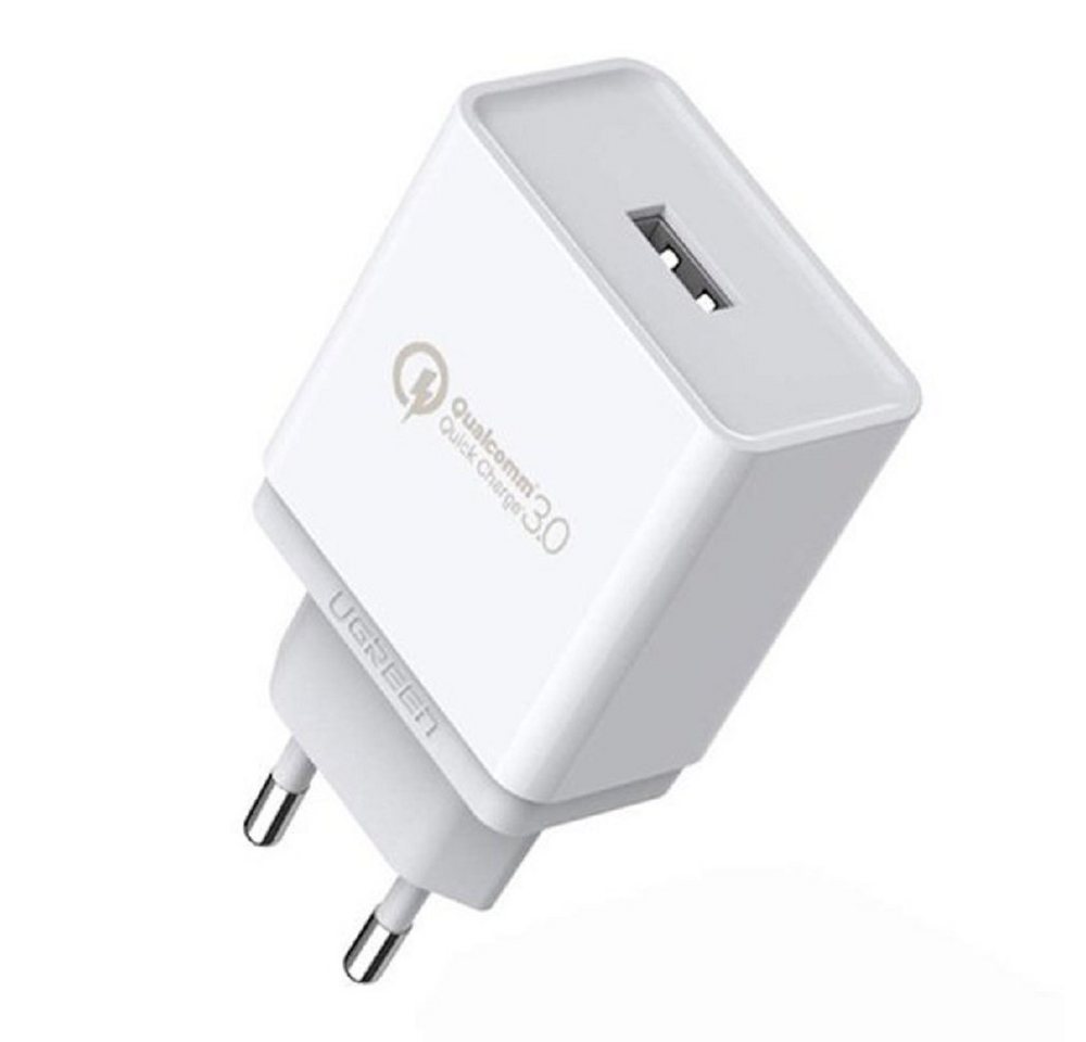 UGREEN CD122 Quick Charge 3.0 Quick Charge 3.0 18W 3A USB-Ladegerät Weiß Smartphone-Ladegerät UGREEN CD122 Quick Charge 3.0 Quick Charge 3.0 18W 3A USB-Ladegerät Weiß Smartphone-Ladegerät von UGREEN