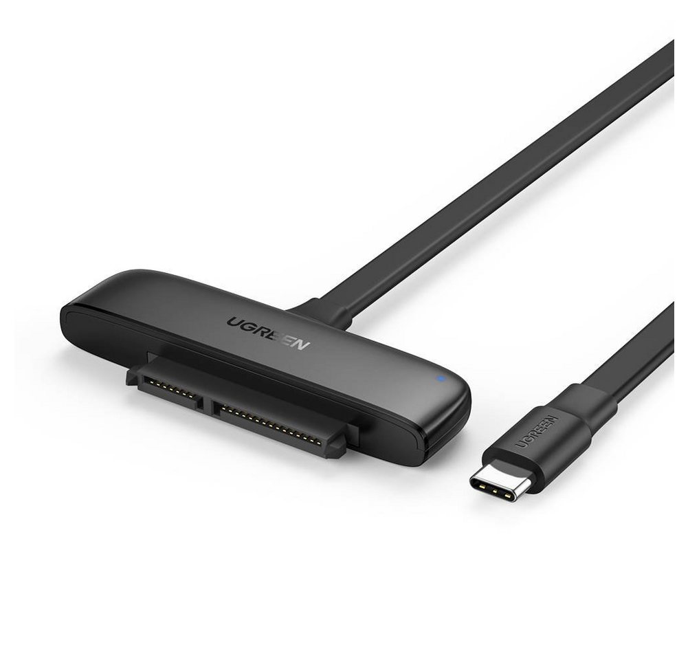 UGREEN Festplatten-Dockingstation USB-C 3.0 auf 2,5-Zoll SATA Konverter, 50cm Festplatte Support HDD SDD von UGREEN
