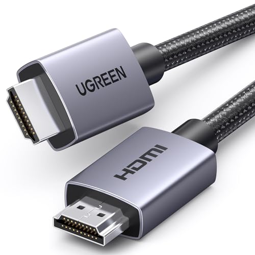 UGREEN HDMI Kabel 4K 60Hz 2K 144/120Hz 1080P 144/165/240Hz, 18Gbps High Speed HDMI arc Kabel, HDMI 2.0 Kabel UHD ARC HDR Dolby Atmos HDCP 3D Kompatibel mit Soundbar TV/PS5/PS4/Xbox/Monitor/Laptop(1M) von UGREEN