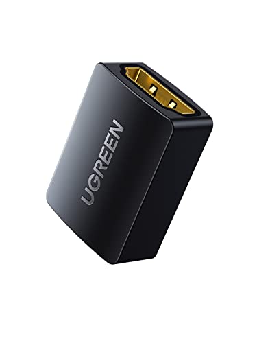 UGREEN HDMI Kupplung 4K UHD HDMI auf HDMI Adapter HDR/ARC HDMI Buchse zu Buchse HDMI Verbinder mit Ethernet geeignet für PC-Laptop, HDTV, PS4, Beamer, Monitor, DVD-Player von UGREEN