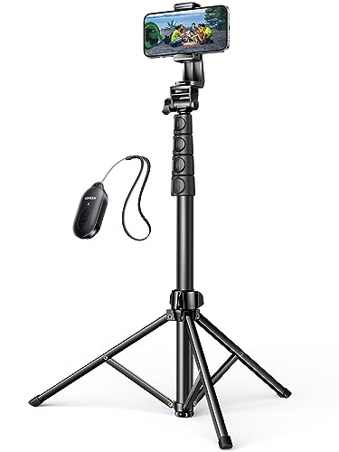 UGREEN Handy Stativ 170cm Stabil und Tragbar Handy Ständer mit Bluetooth Fernbedienung, Smartphone Stative kompatibel mit iPhone 16 15 14 Pro Max,14 Pro,14, Galaxy S23 Ultra, S23+,S23, Huawei, GoPro UGREEN Handy Stativ 170cm Stabil und Tragbar Handy Ständer mit Bluetooth Fernbedienung, Smartphone Stative kompatibel mit iPhone 16 15 14 Pro Max,14 Pro,14, Galaxy S23 Ultra, S23+,S23, Huawei, GoPro von UGREEN