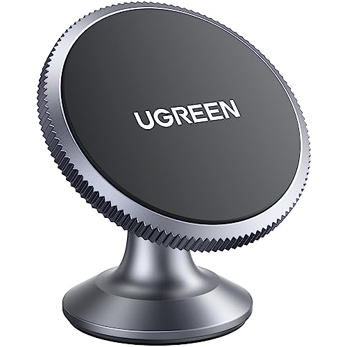 UGREEN Handyhalterung Auto Magnet Autohalterung Handy Halterung Magnetisch 360° Handy Magnethalter Auto KFZ Handyhalter kompatibel mit iPhone 15 Pro Max Plus 14 13 Galaxy F34 S23 usw. von UGREEN