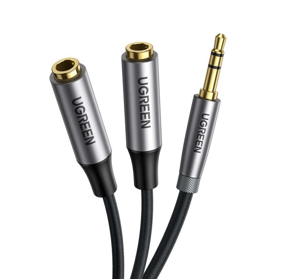 UGREEN Kabel AUX Verlängerungskabel 3,5mm Miniklinke 0,2m Audioadapter Audio-Kabel von UGREEN