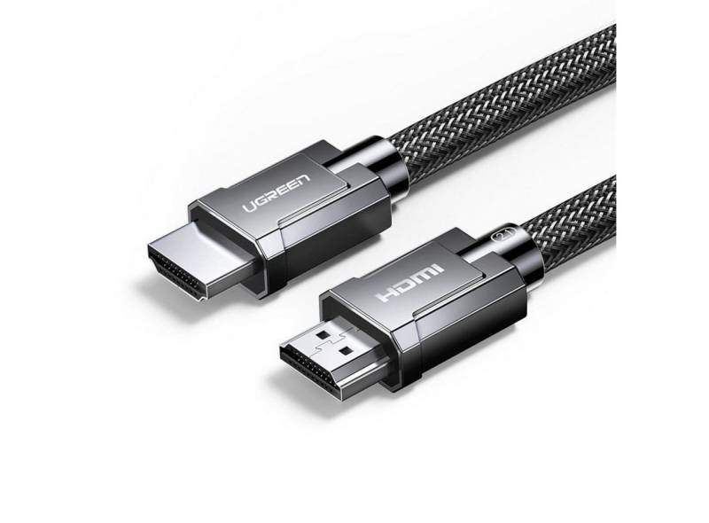 UGREEN Kabel HDMI 2.1 8K 60Hz4K 120 Hz 3D 48 Gbps HDR VRR QMS ALLM HDMI-Kabel, (200 cm) von UGREEN