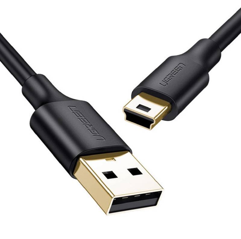 UGREEN Kabel USB - Mini USB Kabel 480 Mbps schwarz USB-Adapter, 200 cm von UGREEN