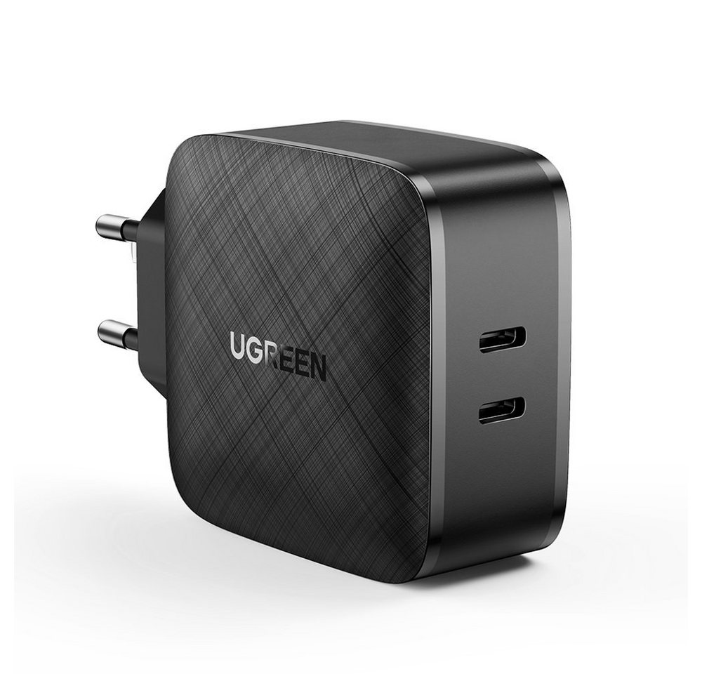 UGREEN Ladegerät 2xUSB Typ C 66W Power Delivery Quick Charge 4.0 schwarz USB-Ladegerät UGREEN Ladegerät 2xUSB Typ C 66W Power Delivery Quick Charge 4.0 schwarz USB-Ladegerät von UGREEN