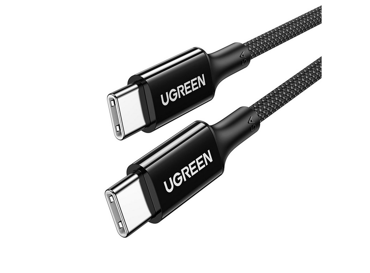 UGREEN Ladekabel / Datenkabel USB-C / USB-C PD-Kabel 100 W 1 m – schwarz Smartphone-Kabel von UGREEN