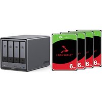 UGREEN NASync DXP4800 Plus NAS System 4-Bay 24TB inkl. 4x Seagate IronWolf ST6000VN006 6 TB UGREEN NASync DXP4800 Plus NAS System 4-Bay 24TB inkl. 4x Seagate IronWolf ST6000VN006 6 TB von UGREEN