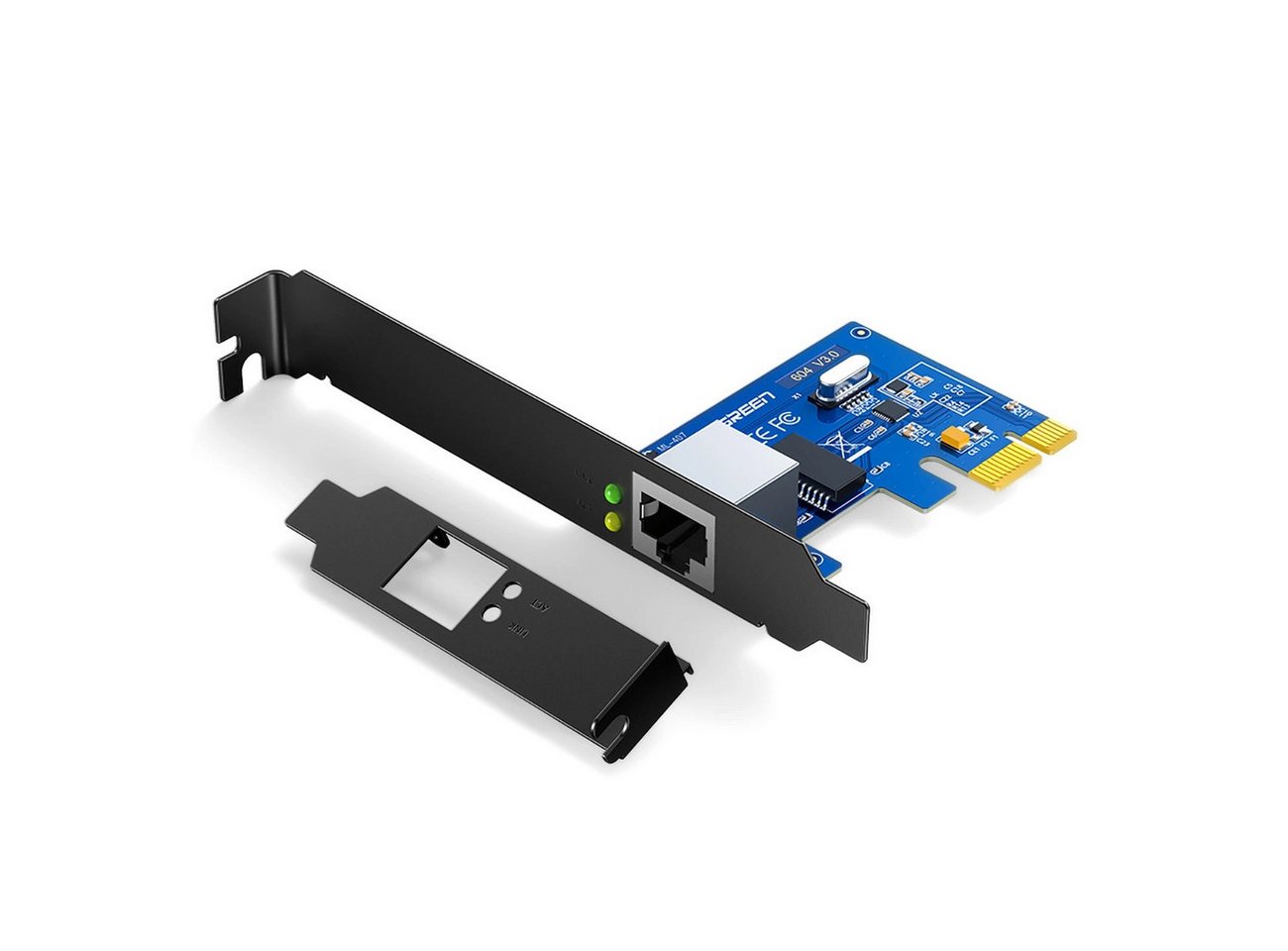 UGREEN Netzwerkkarte - US230 Gigabit 10/100/1000Mbps PCI-E Netzwerkkarte Netzwerk-Adapter UGREEN Netzwerkkarte - US230 Gigabit 10/100/1000Mbps PCI-E Netzwerkkarte Netzwerk-Adapter von UGREEN