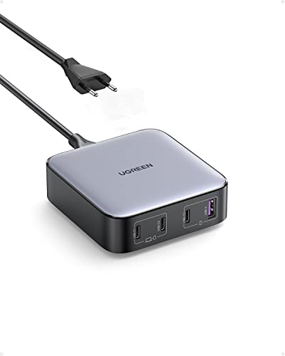 UGREEN Nexode 100W USB C Ladegerät Mehrfach USB C Netzteil 4-Port GaN Charger PPS 45W kompatibel mit MacBook Pro/Air, Surface Pro, iPhone 16 Pro Max/ 16/15 Pro/Pro Max, Galaxy S24 Ultra, S23 usw. von UGREEN
