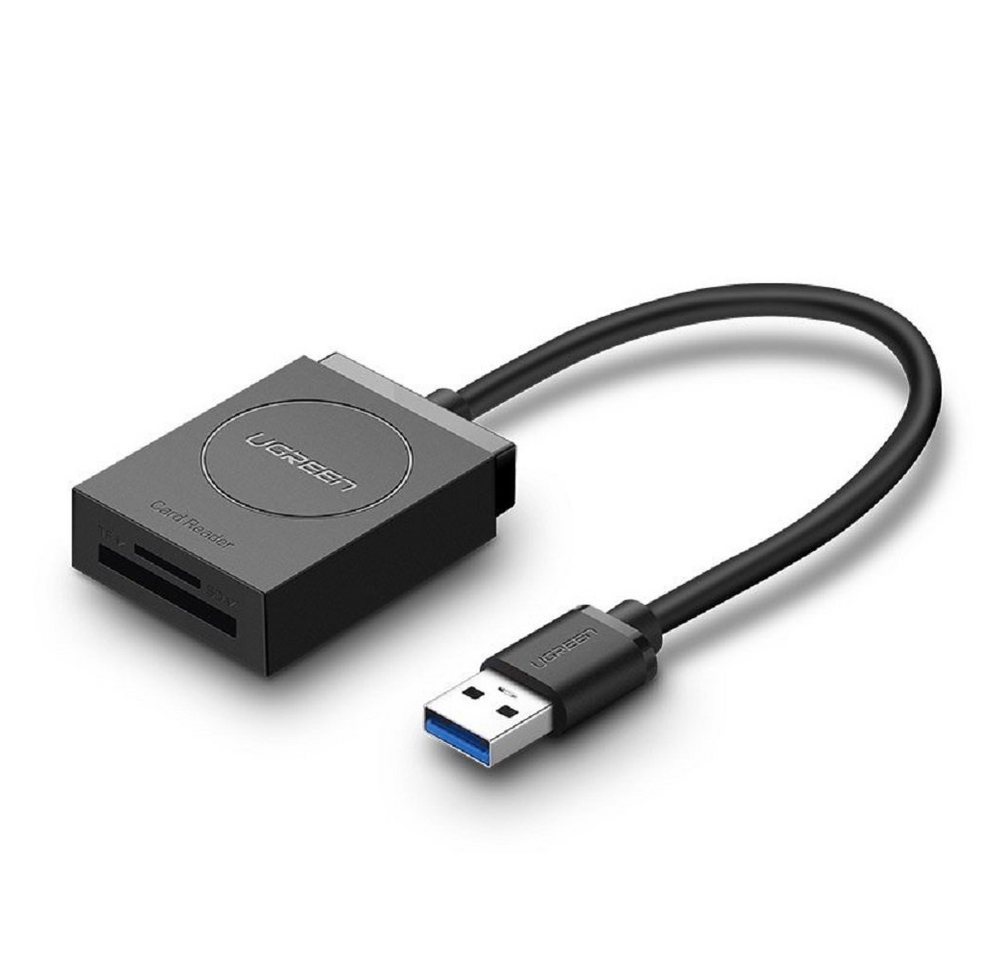 UGREEN Speicherkartenleser SD-/Micro-SD-Kartenleser auf USB 3.0, schnelle Dateiübertragungen von UGREEN