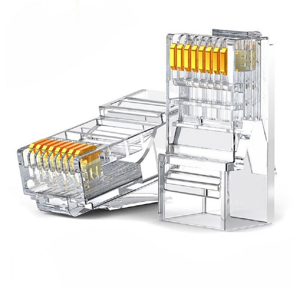 UGREEN Stecker Kupplung Ende RJ45 8P8C Cat 6 Verbindung transparent Netzwerk-Adapter UGREEN Stecker Kupplung Ende RJ45 8P8C Cat 6 Verbindung transparent Netzwerk-Adapter von UGREEN