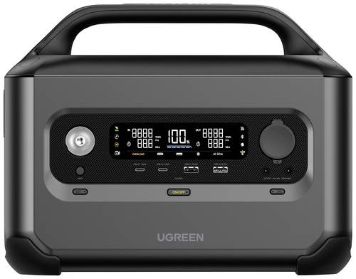 UGREEN UGR 15050 Powerstation LiFePO 4 Schwarz ohne Laderegler von UGREEN