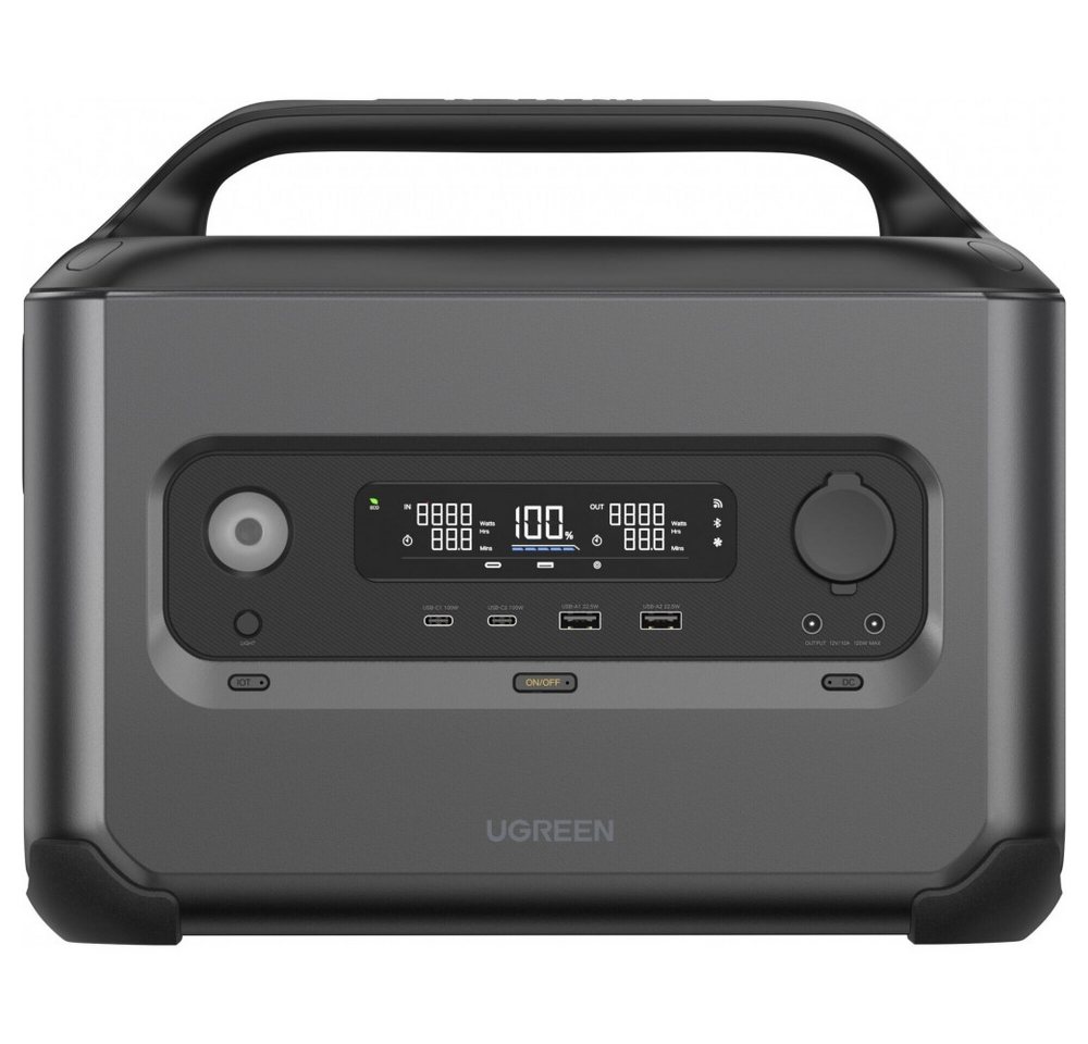 UGREEN UGREEN PowerRoam GS1200 tragbare Powerstation. Akku UGREEN PowerRoam GS1200 (1200W), Tragbare Powerstation mit App-Steuerung von UGREEN