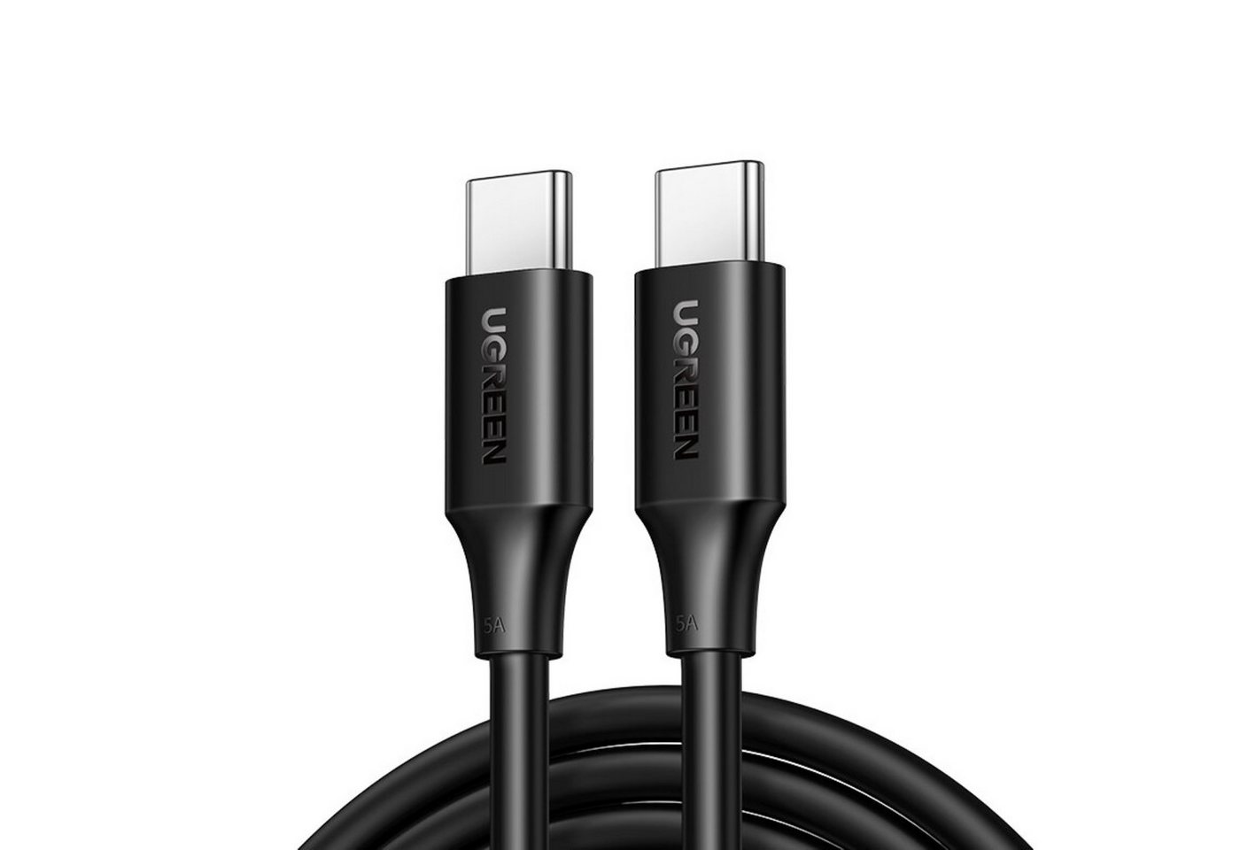 UGREEN US562 USB-C auf USB-C PD Schnellladekabel 1,5 m Schwarz Smartphone-Kabel von UGREEN