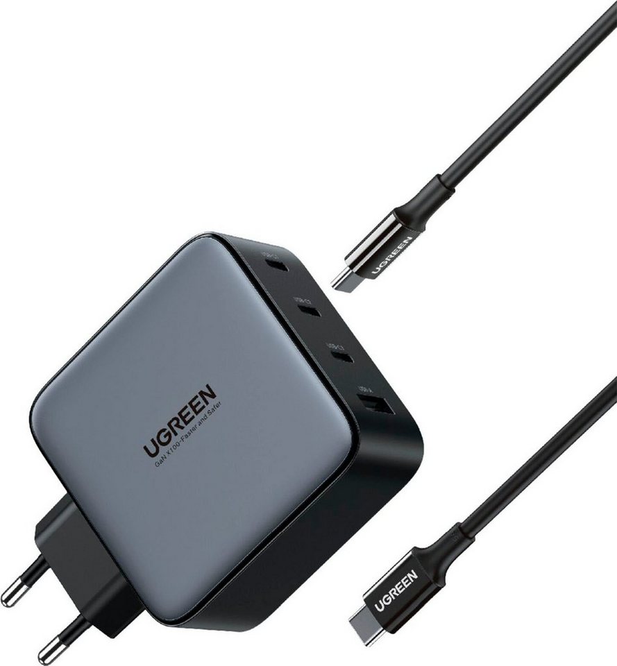 UGREEN USB-A+3xUSB-C 100W GaN Tech Fast Wall Charger USB-Ladegerät von UGREEN