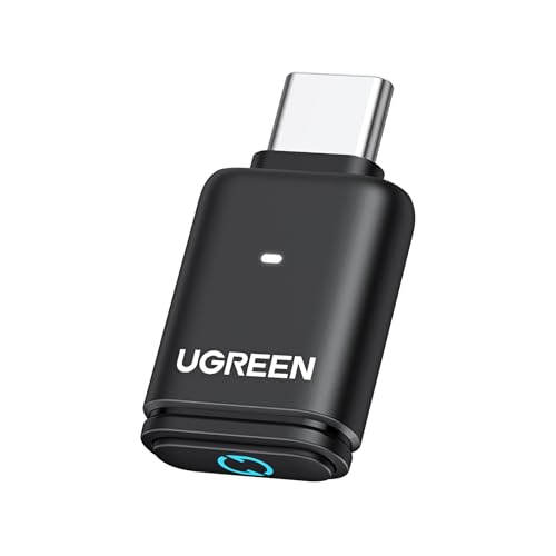 UGREEN USB C aptX 5.3 Bluetooth USB Audio für PS5/PS5 Pro/Switch Bluetooth Dongle Freisprechanruf Bluetooth Adapter für PC,Laptop Bluetooth Stick für Windows/macOS, Plug und Play (nur Audio) von UGREEN