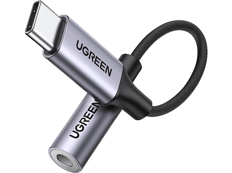 UGREEN USB-C auf 3.5 mm Audio Kabel Dark Gray von UGREEN