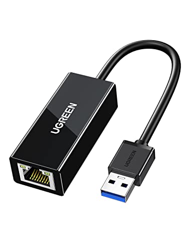 UGREEN USB LAN Adapter 3.0 Ethernet Adapter Gigabit USB Netzwerkadapter 1000Mbps LAN Kabel Adapter kompatibel mit Notebook/IdeaPad/Chromebook/Matebook unter Windows11/ 10/8.1/8/7, Linux, MAC OS usw. von UGREEN