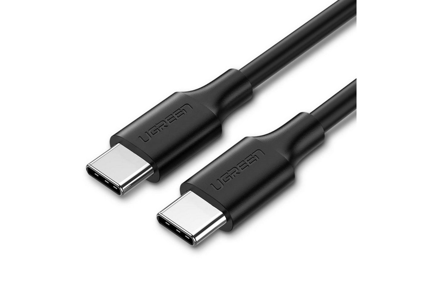 UGREEN USB Type C Lade- und Datenkabel 3A 1m schwarz (US286) Smartphone-Kabel von UGREEN