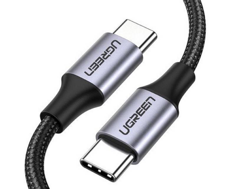UGREEN USB Type C - USB Type C Quick Charge 480 Mbps Kabel 60 W 3 A 1 m Smartphone-Kabel, (100 cm) von UGREEN